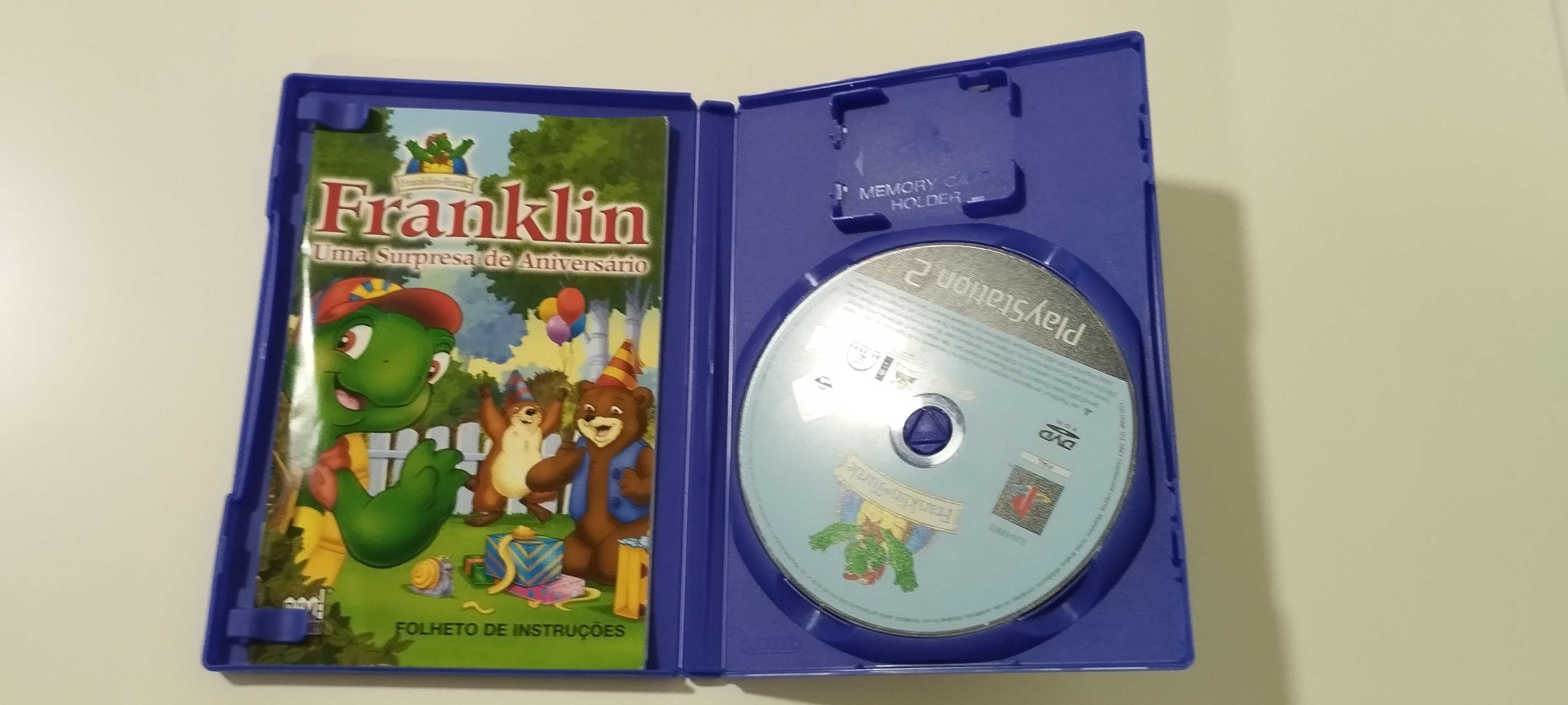 Tartaruga Franklin Uma Surpresa de Aniversário Playstation 2 PS2
