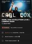 Bilhetes Carl Cox