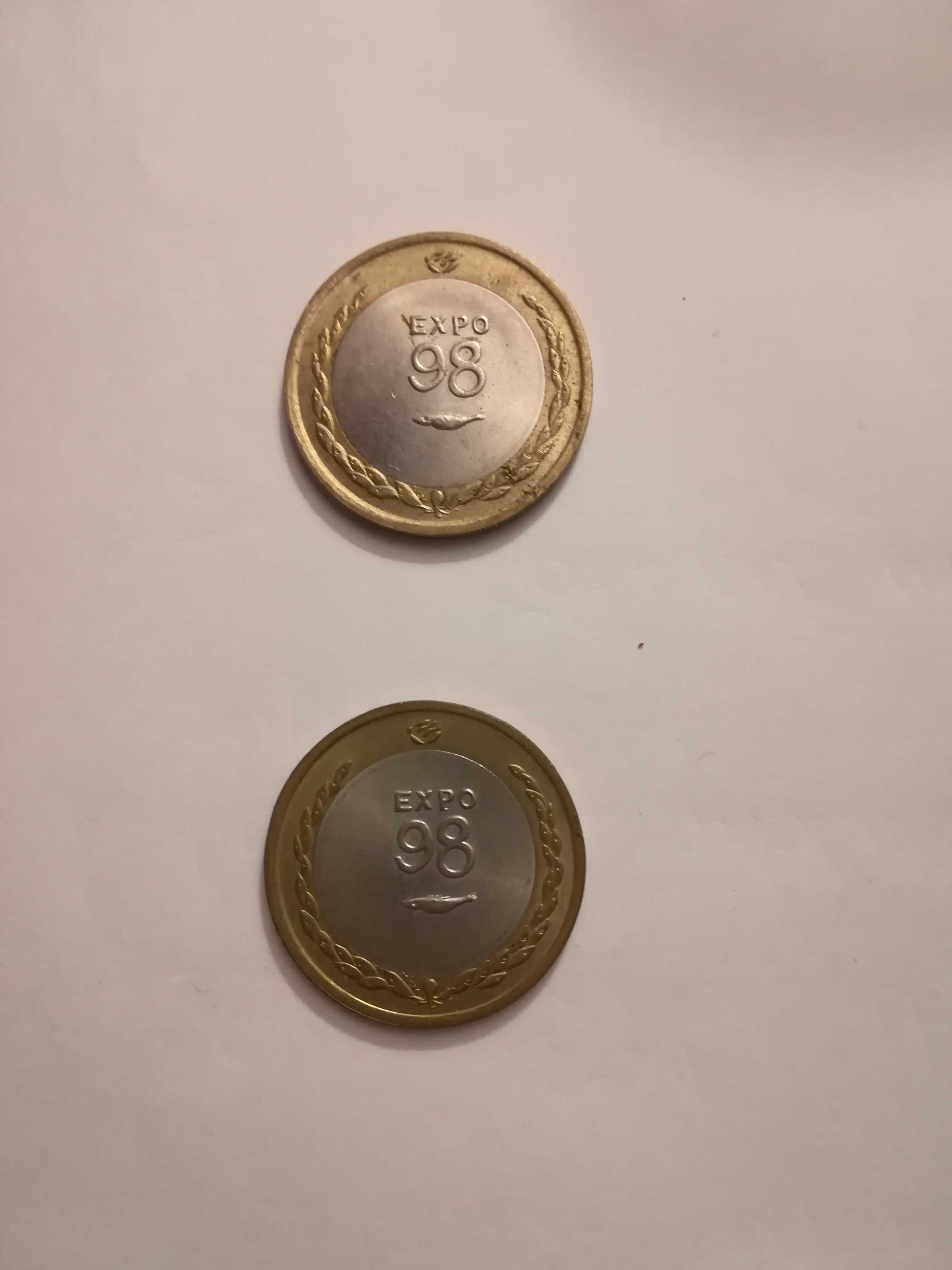 Moedas 200 escudos expo 98