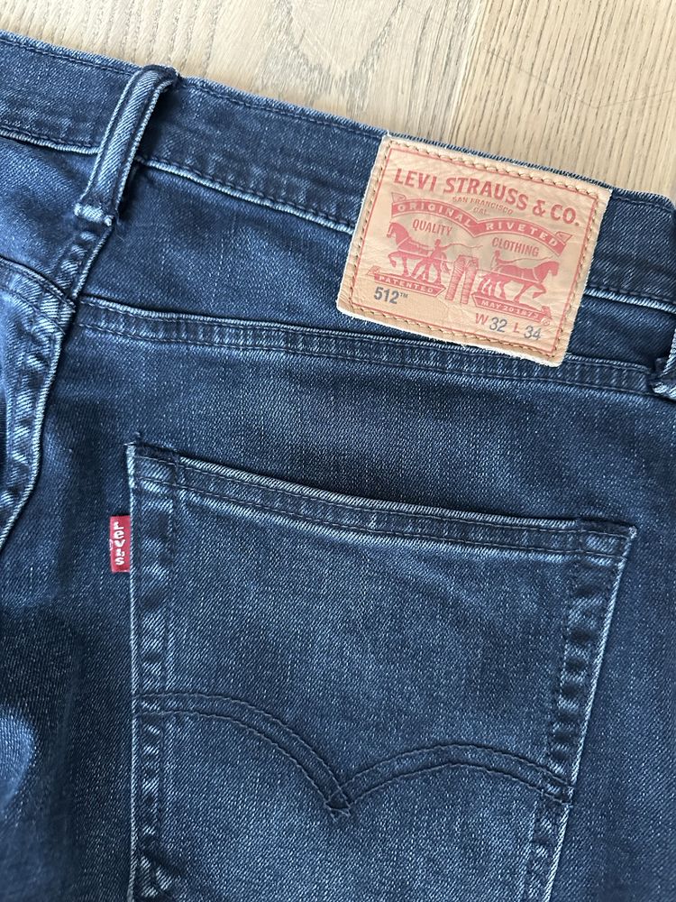 Джинсы LEVIS 512 32/30