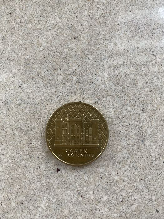 Zamek w Kórniku , 2 zł okolicznościowe 1998 r.