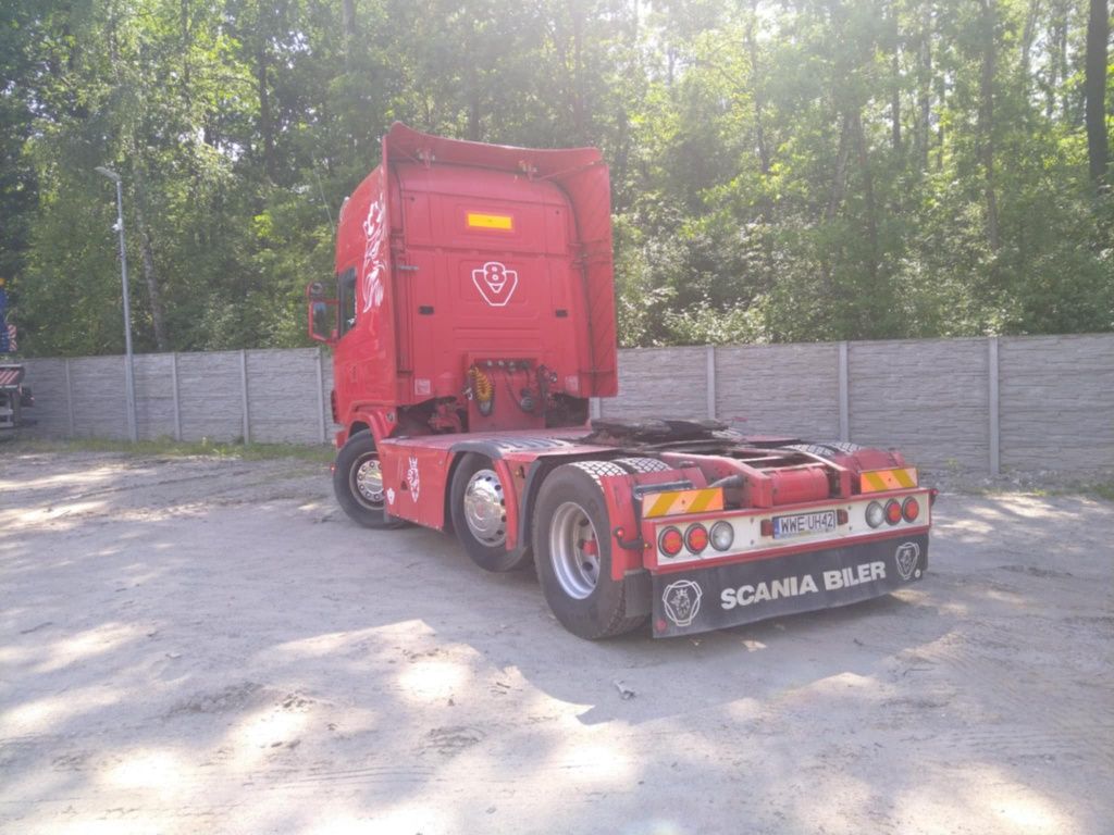 Scania 164L pusher 6x2