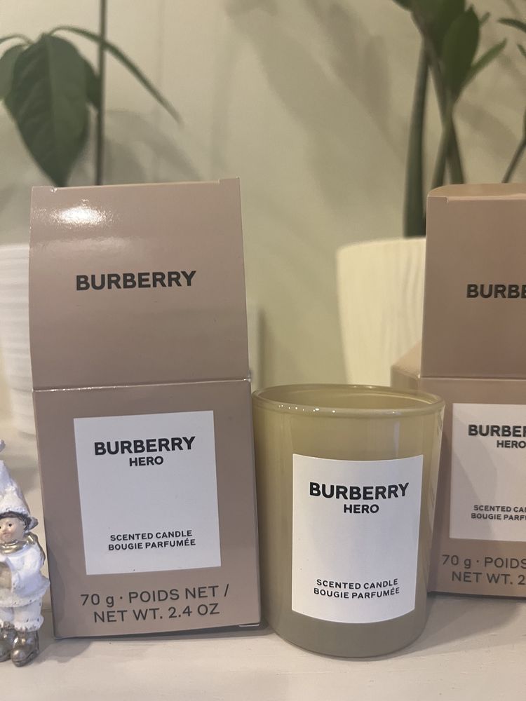 Свічки Burberry Hero ,оригінал