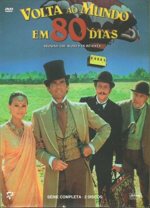 Volta ao Mundo em 80 Dias (série completa - 2 DVD) (1989)