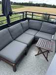 Drewniane meble balkonowe / ogrodowe Ikea Applaro