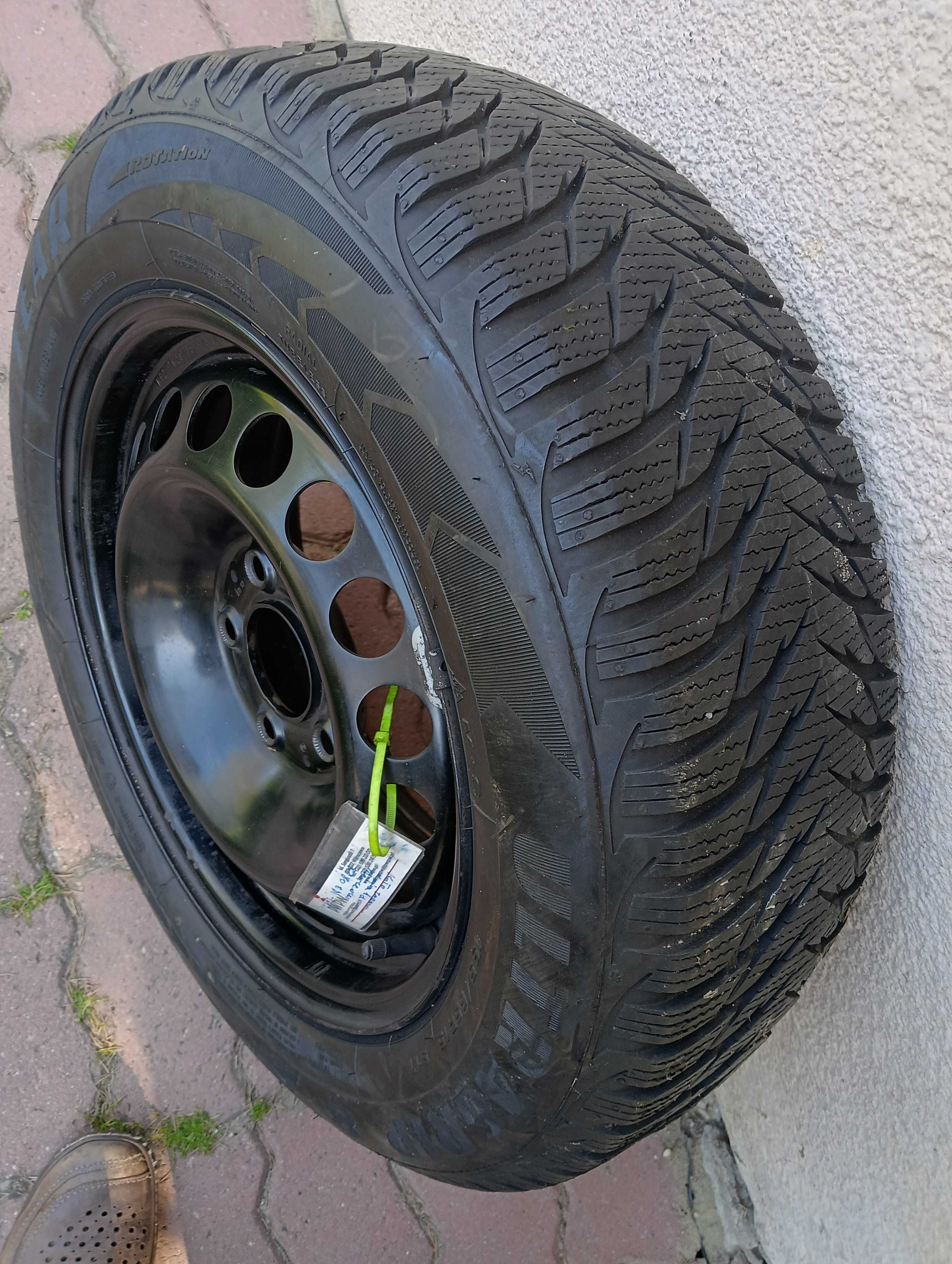 Koło  15 " Mercedes B ,C , E  klasa  itp - jak nowe , zapas , KFZ 7620