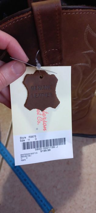 Сапоги  казаки  ковбойские  вестерн коричневые