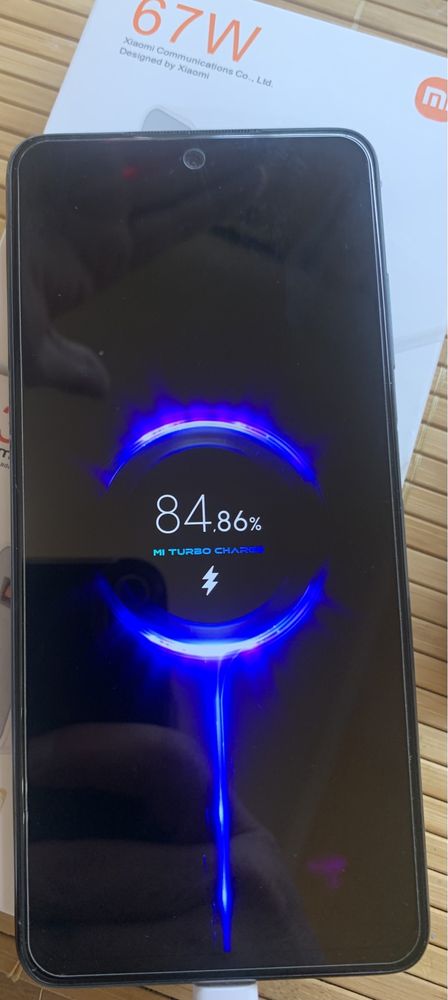 Быстрое турбо Зарядное устройство с кабелем Xiaomi 33W ORIGINAL