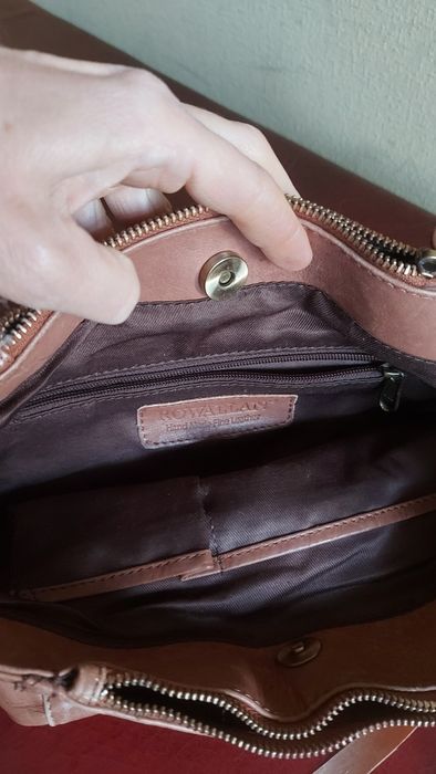 Сумка з натуральної шкіри