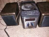 Radio JVC z kolumienkami