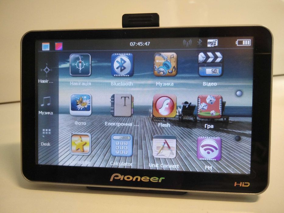 Вантажний навігатор TIR ADR Pioneer, карти Європи, Азії, України 2025р