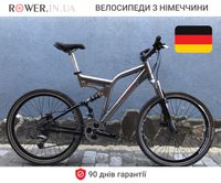 Велосипед двопідвіс гідравліка алюмінієвий бу Bikeg Gant 26 M34