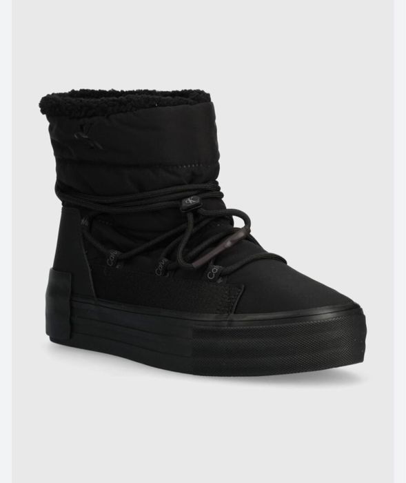 Женские черные ботинки Calvin Klein (ОРИГИНАЛ)