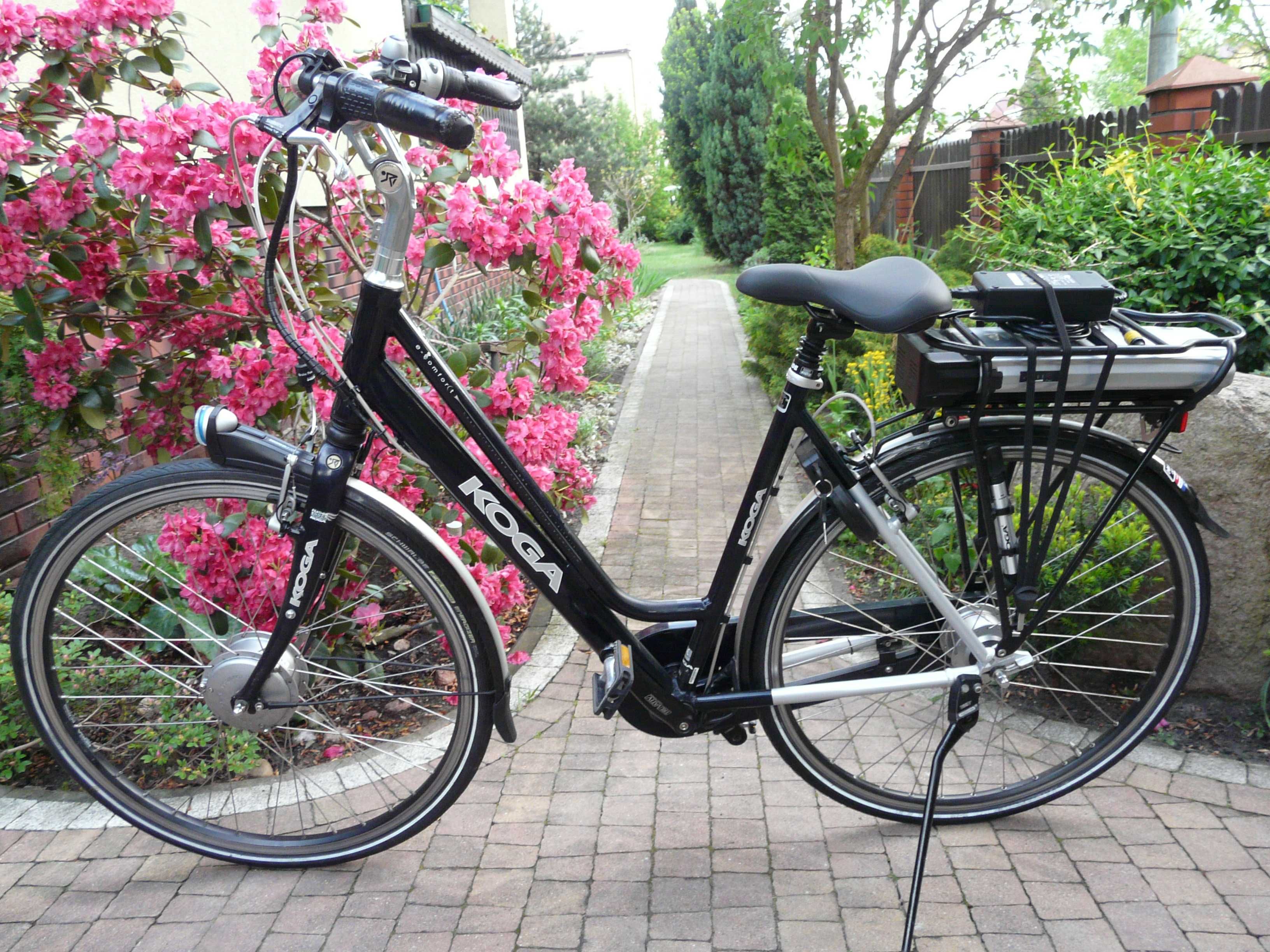 Rower elektryczny KOGA e-comfort 28"/53, Manetka, ładna