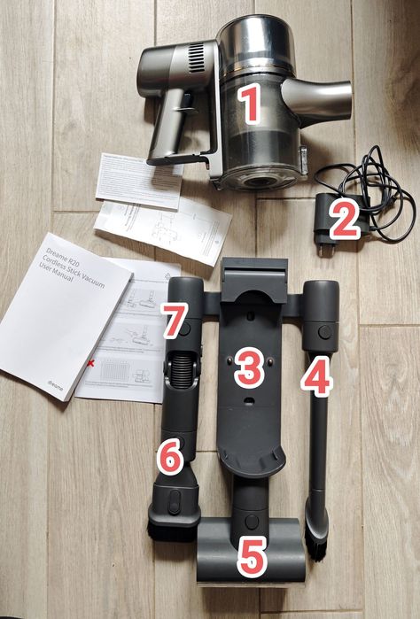 Odkurzacz DREAME R20 oraz akcesoria