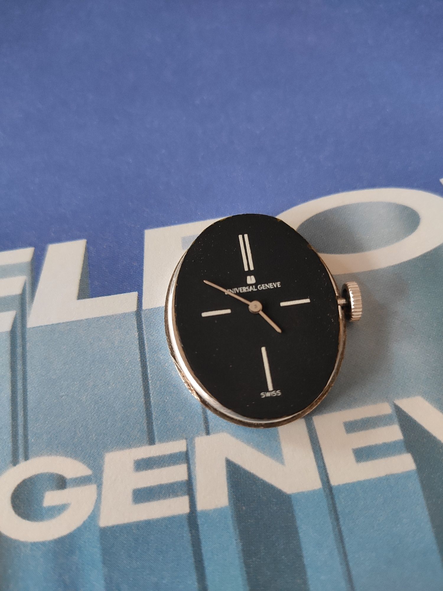 Universal Geneve_Swiss_Elegancki damski zegarek!