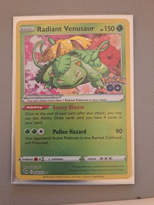 Karta Pokemon Radiant Venusaur