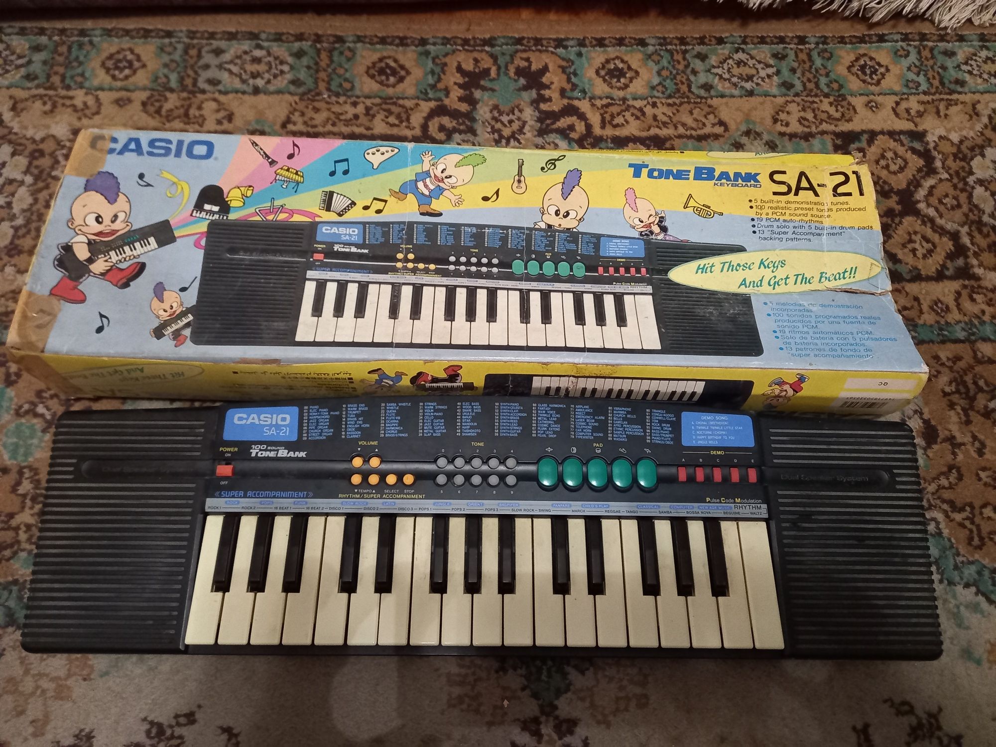 Синтезатор Casio SA-21