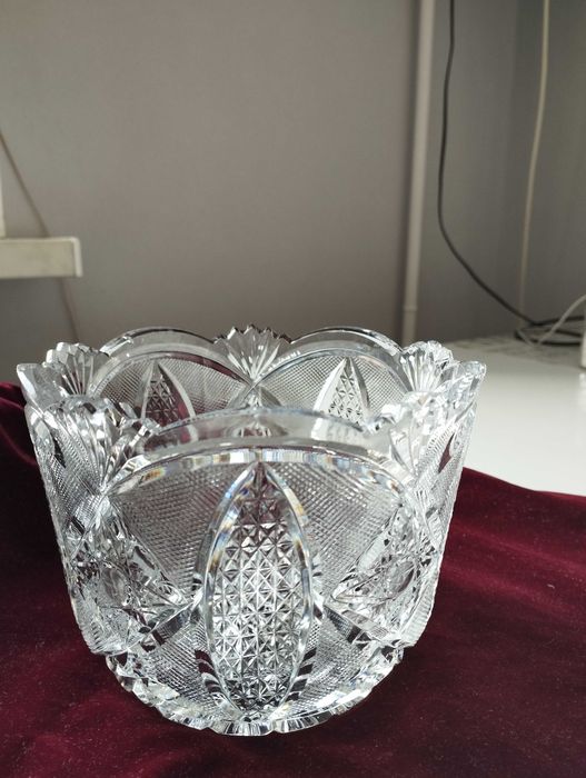 Кришталь, салатник /цукерниця, ссср