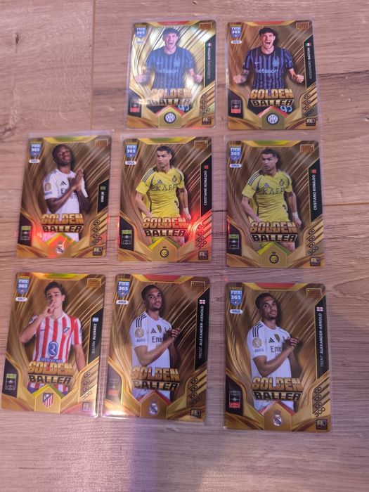 8 kart Panini Golden Baller