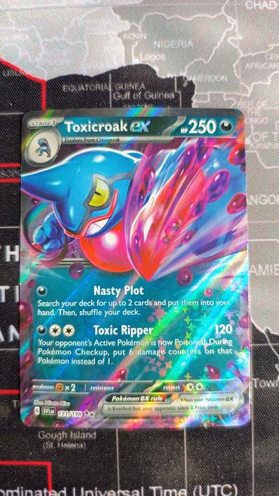Toxicroak ex 131/198 Scarlet & Violet