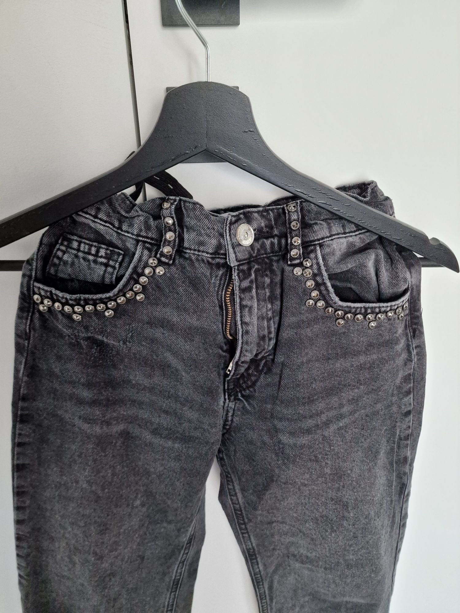 Spodnie jeansowe zara 140