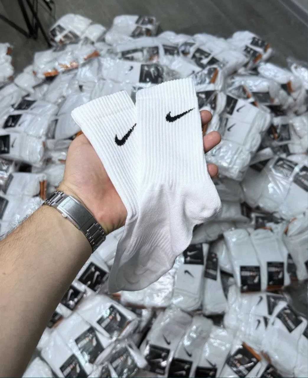 Nike, szkarpetki (Białe) 41-46