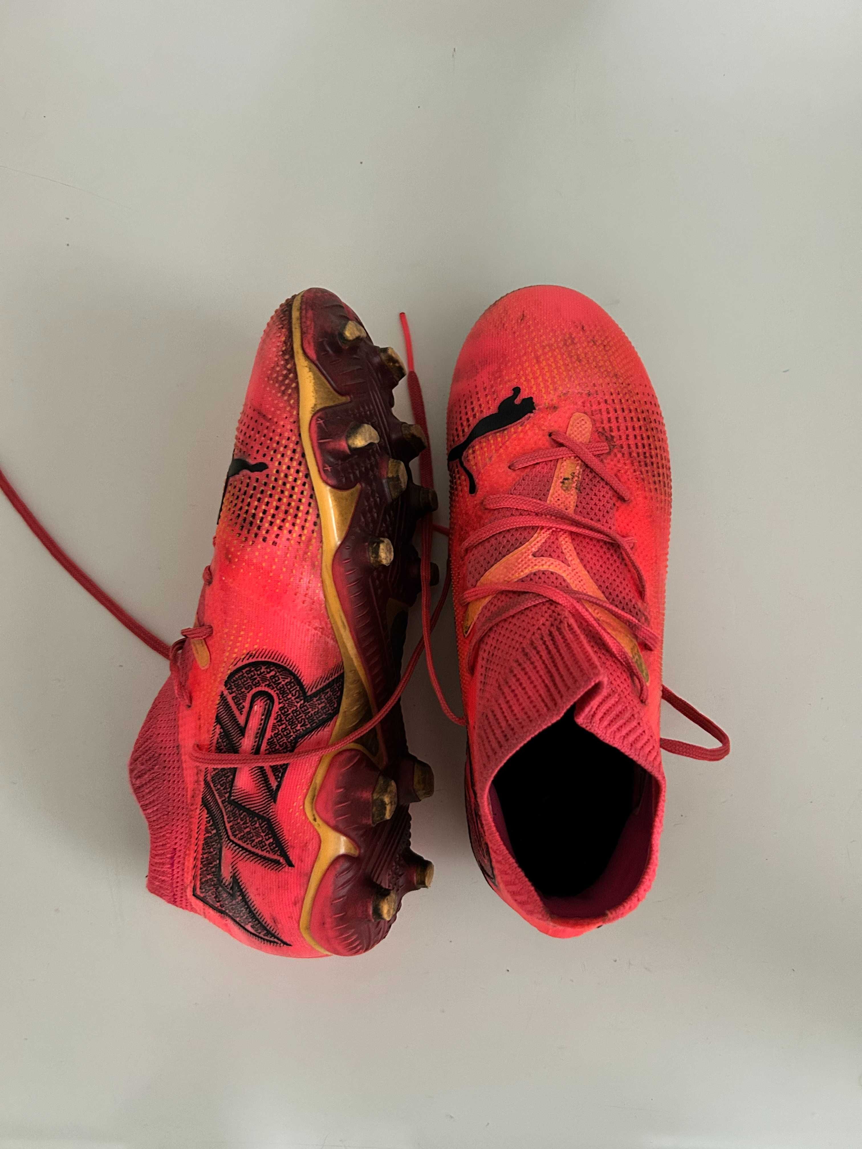 chuteiras futebol - Puma - rosa - tam 33 -