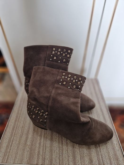 Осінні замшеві батільони