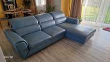 Sofa skórzana Kler. Stan idealny piękny niespotykany kolor.