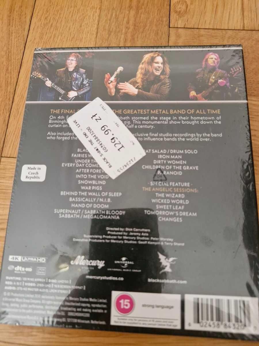 BLACK SABBATH The End - Live From The Genting Arena 2017  4k - Uhd100)