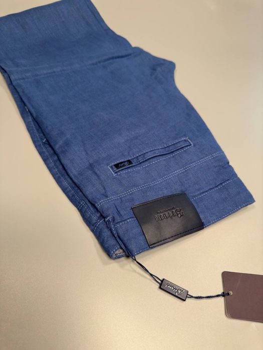 Чоловічі штани brioni лляні брюки бріоні льняные штаны бриони брюки