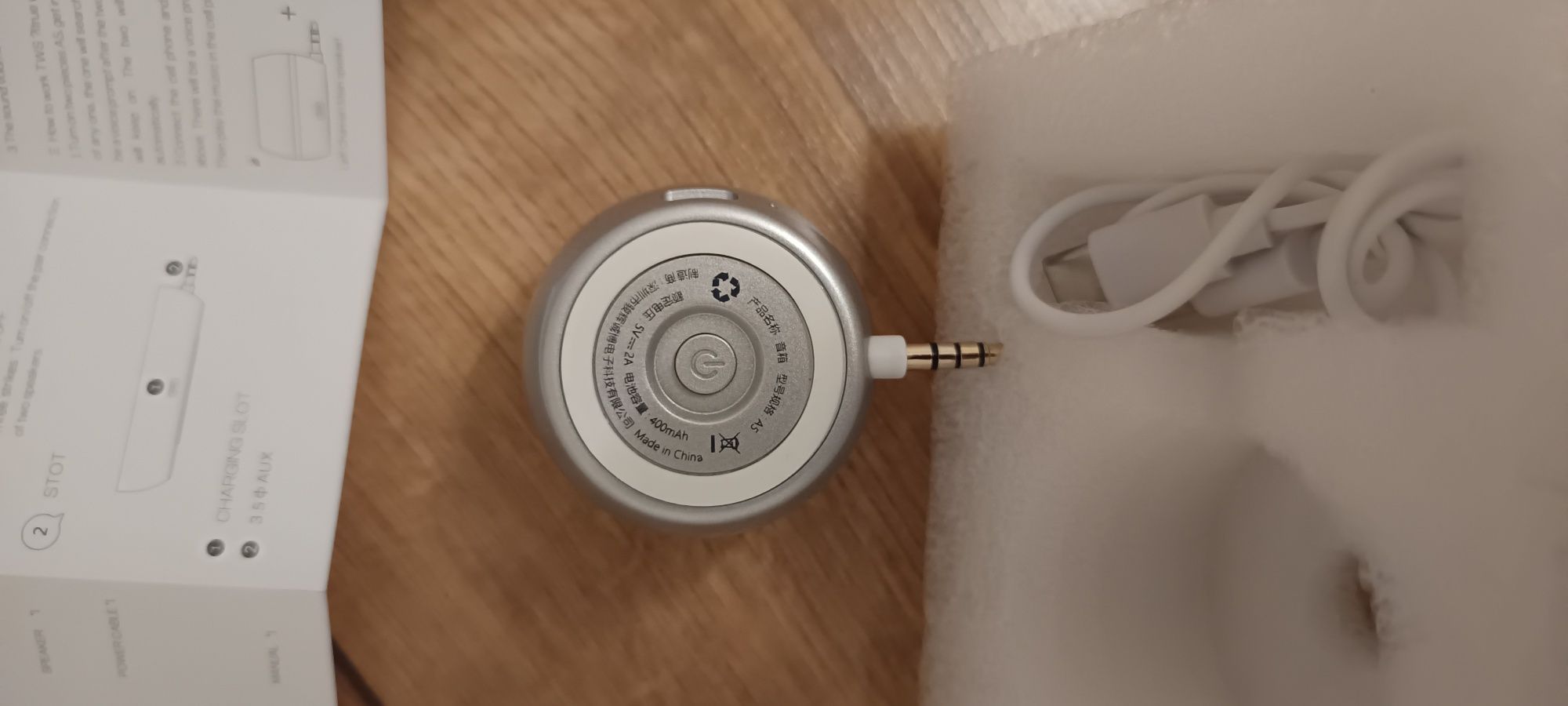 Mini Głośnik przenośny do telefonu laptopa bluetooth mini jack