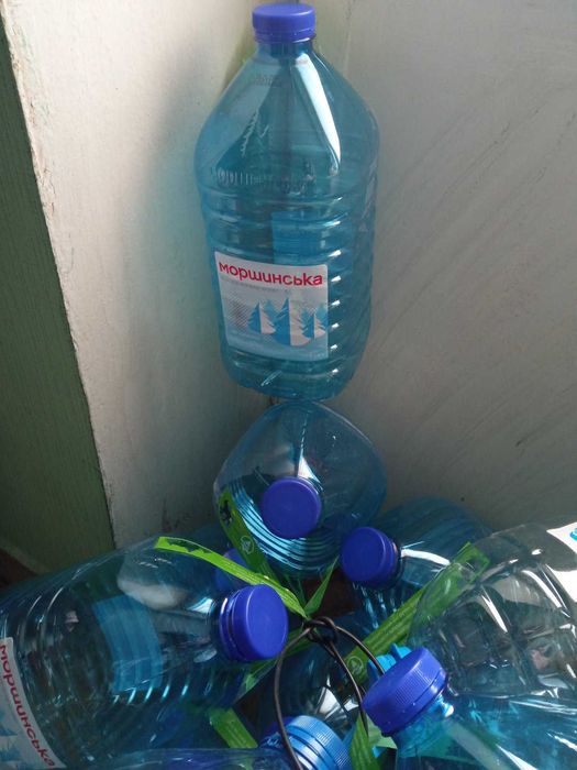 Бутилі баклажки каністри 6 л з широким горлом (80 штук)