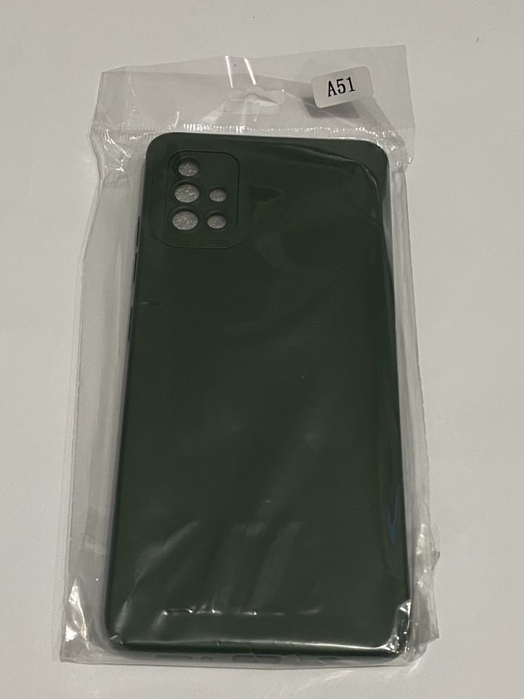 Чохол Samsung A51 Плотний Протиударний з Мікрофіброю