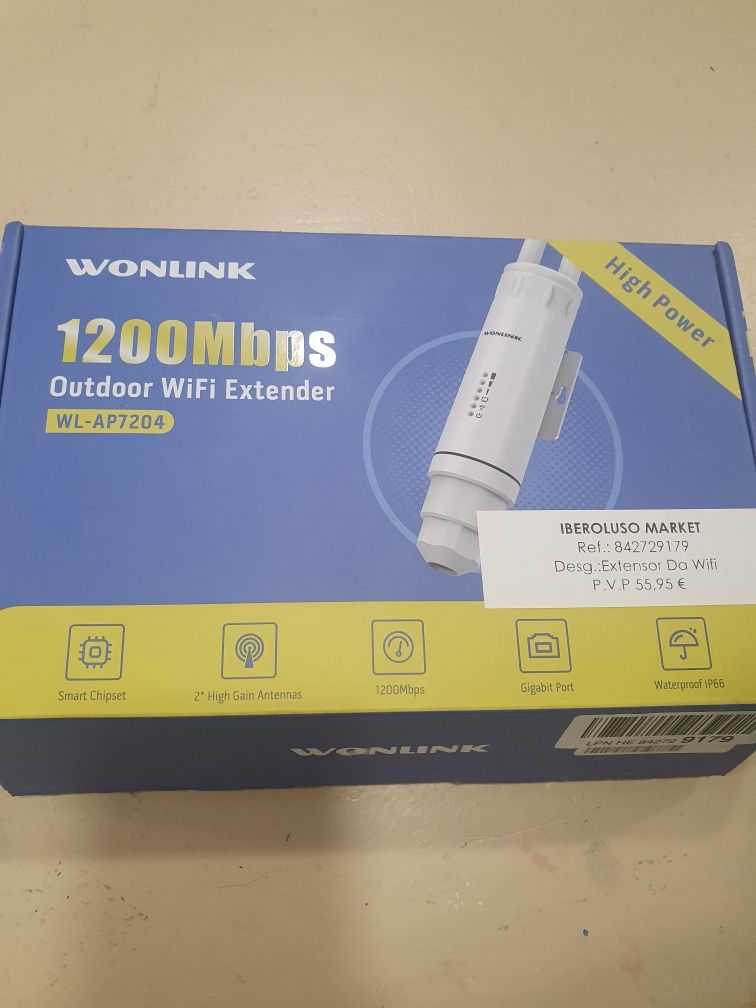 Extensor de wi-fi para exterior -WONLINK