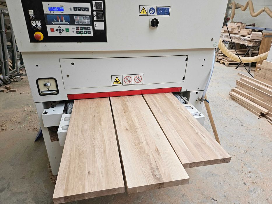 Stopnie dębowe lite B/C gr 4cm schody lity Dąb kl. 2 Stopnice schodowe