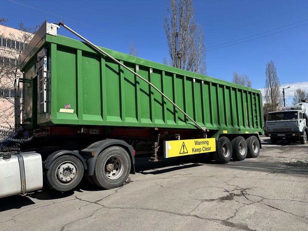 Напівпричіп самоскид зерновоз