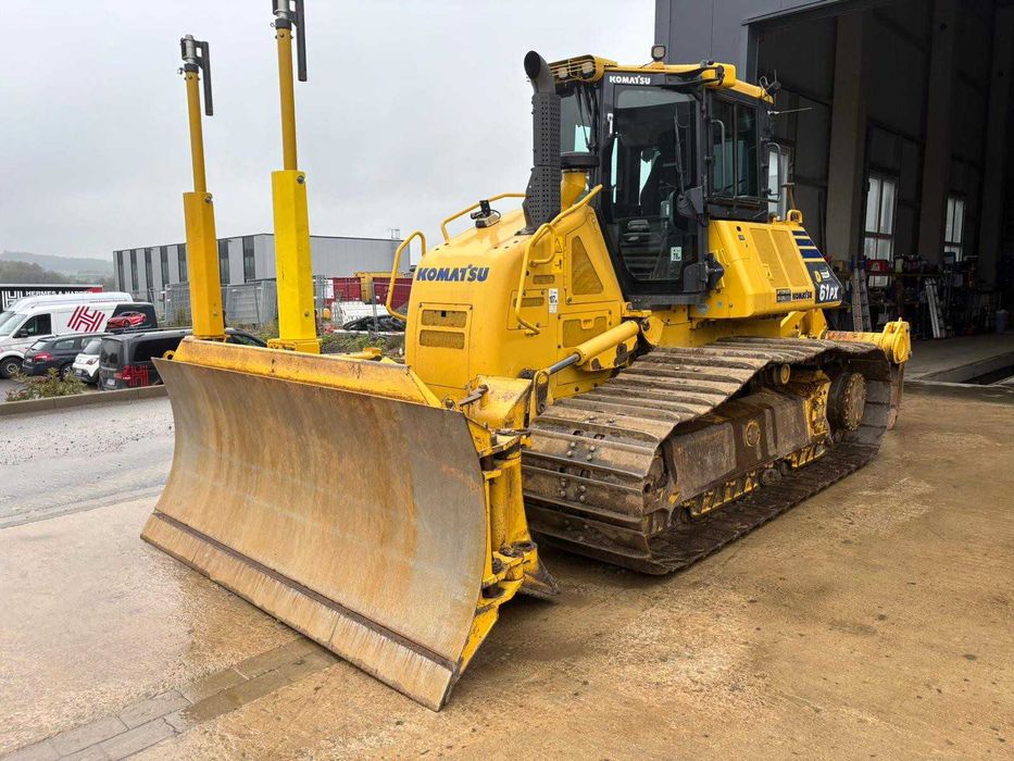 Spycharka Komatsu D61 PX z systemem Topcon