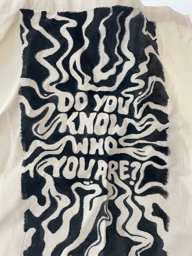 do you know who you are bawełniana torba tote bag harry styles fine