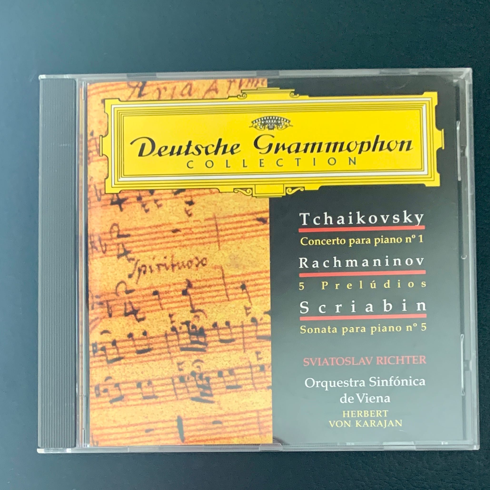 23. Tchaikovsky, Rachmaninov, Scriabin, Balakirev. Rimsky, CD clássica