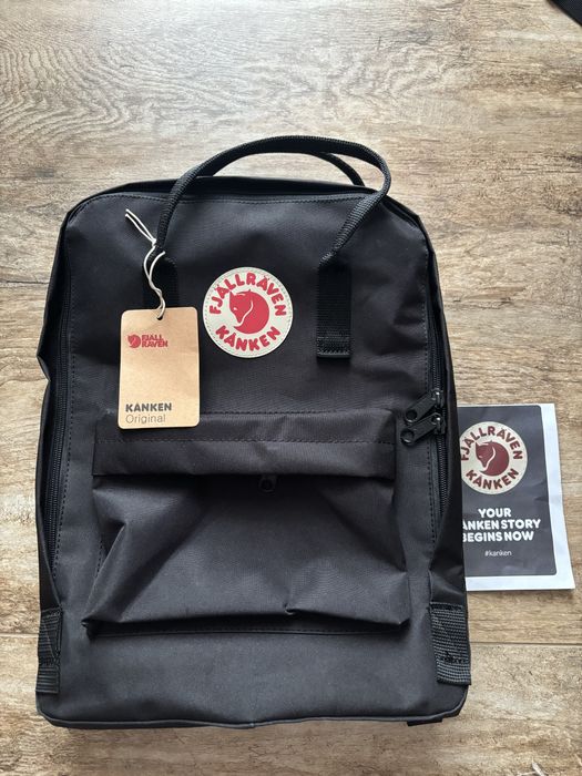 Fjällräven Kanken Nowy plecak 16l czarny