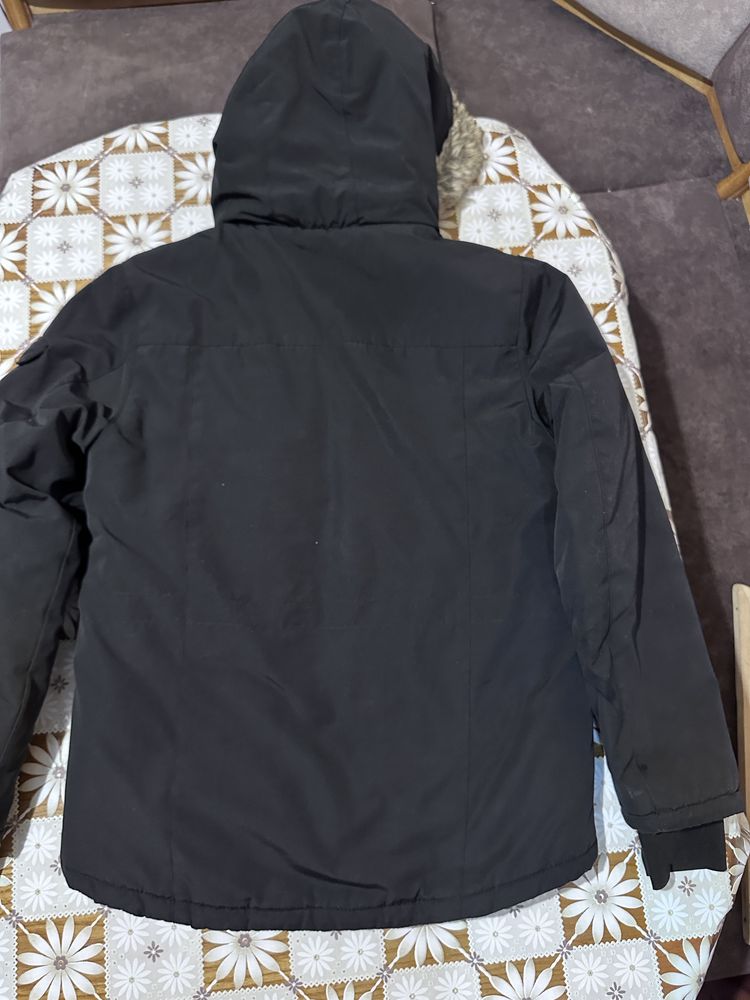Зимова куртка парка хлопчик 12-13 років 158 см