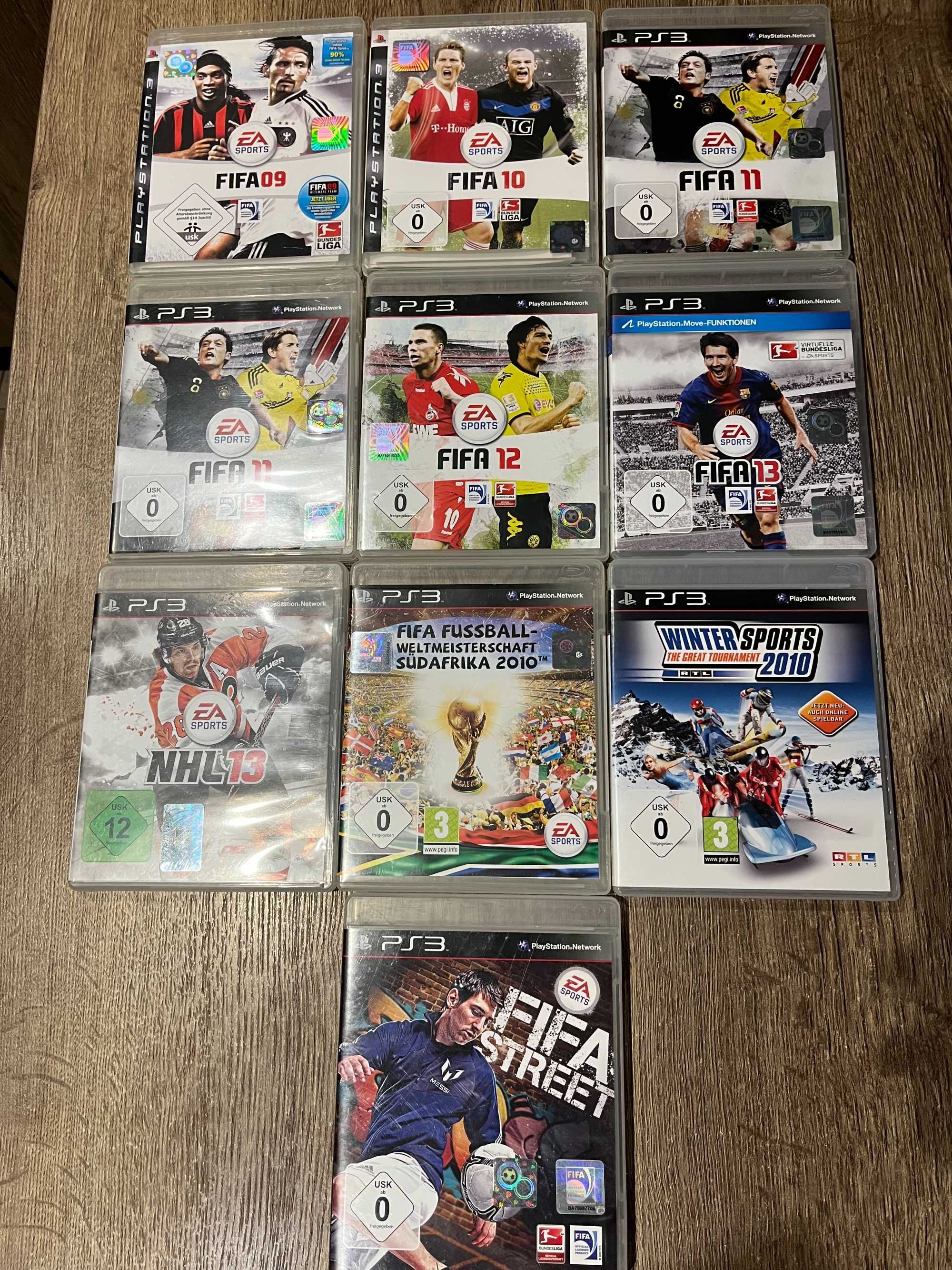 Gry PS3 - FIFA, NHL 13, Winter Sports 2010: The Great Tournament
