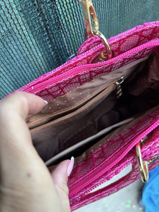 Torebka damska rôżowa Dior Christian