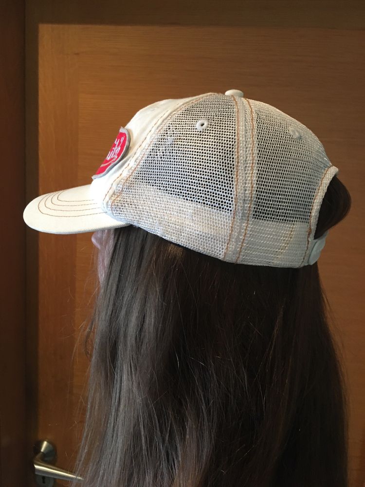 Von Dutch chapéu cap double patch vintage