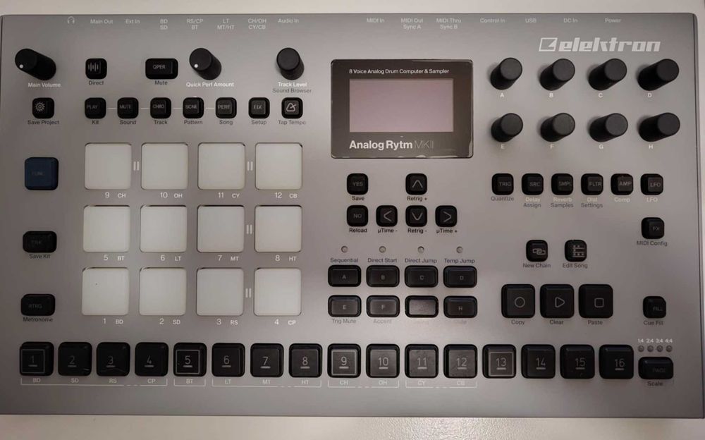 Elektron Analog Rytm Mk II + Decksaver