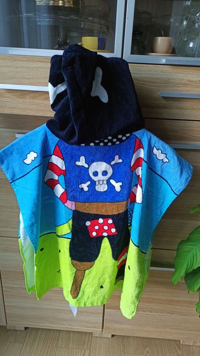 Ręcznik z kapturem pirat