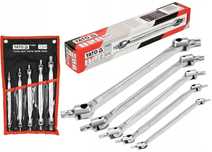 YATO KOMPLET ZESTAW KLUCZY TORX Z PRZEGUBEM 5SZT. T15-T60 PŁACHTA YT-05320