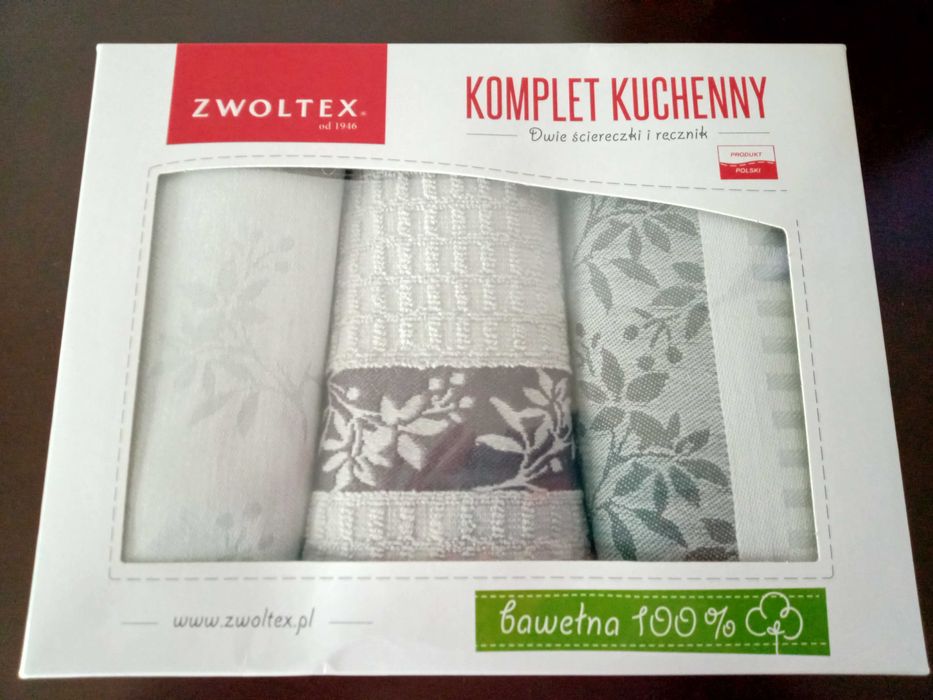 Komplet ręczników kuchennych zwolteks